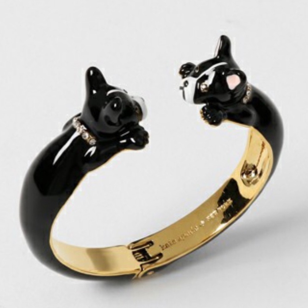 Kate Spade Ma  Chérie Antoine Dog Open Hinged Cuff